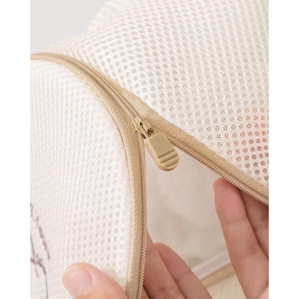 Bolsas de Lavandería GIGIFULL 7 Pcs Malla Reutilizables 35.6x20.3 cm