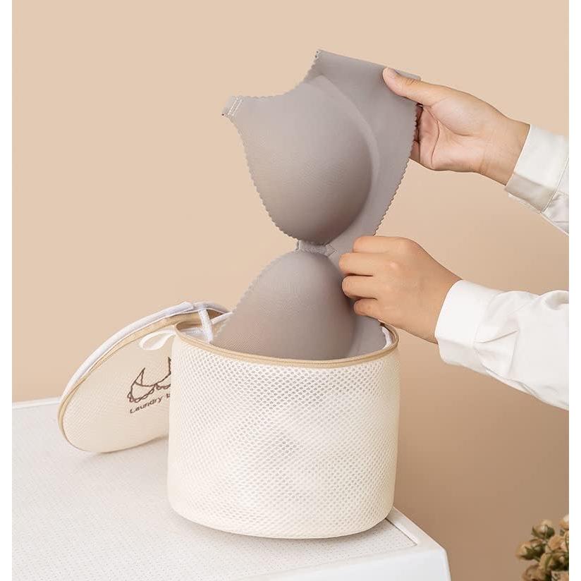 Bolsas de Lavandería GIGIFULL 7 Pcs Malla Reutilizables 35.6x20.3 cm