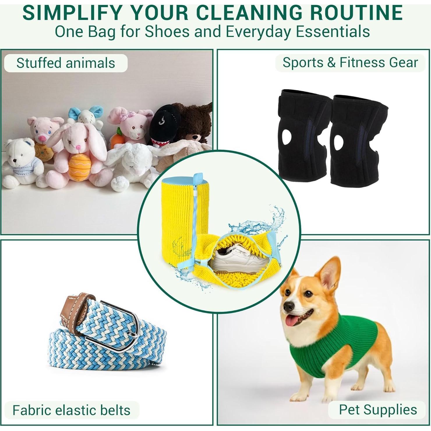 Bolsa para Lavar Zapatos Unbloo - Juego de 8 Piezas, 360°