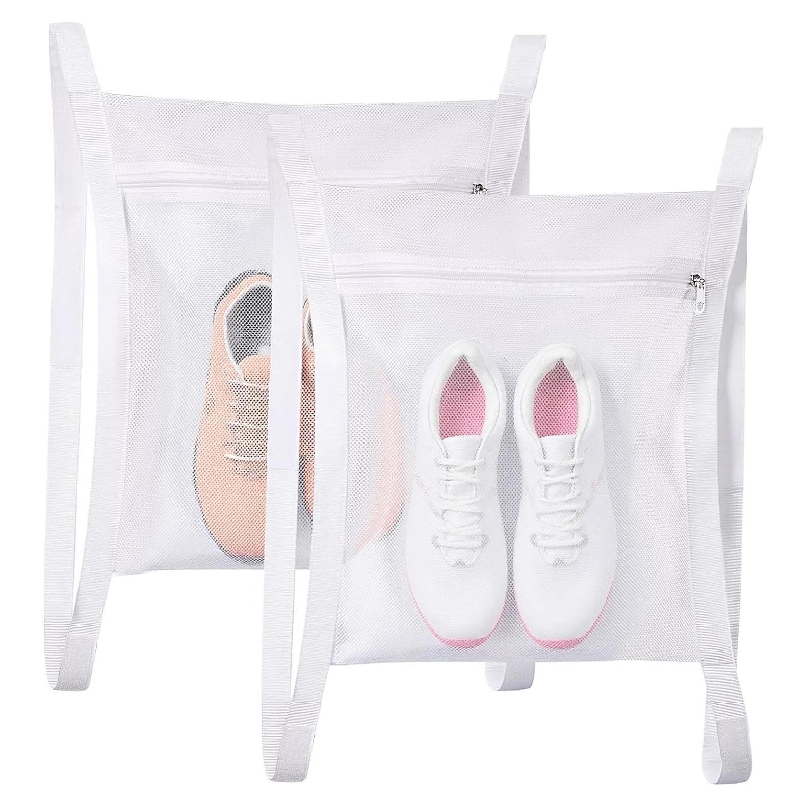 Bolsa para Secar Zapatos Mingting 2 Paquete 40x40 cm Blanca