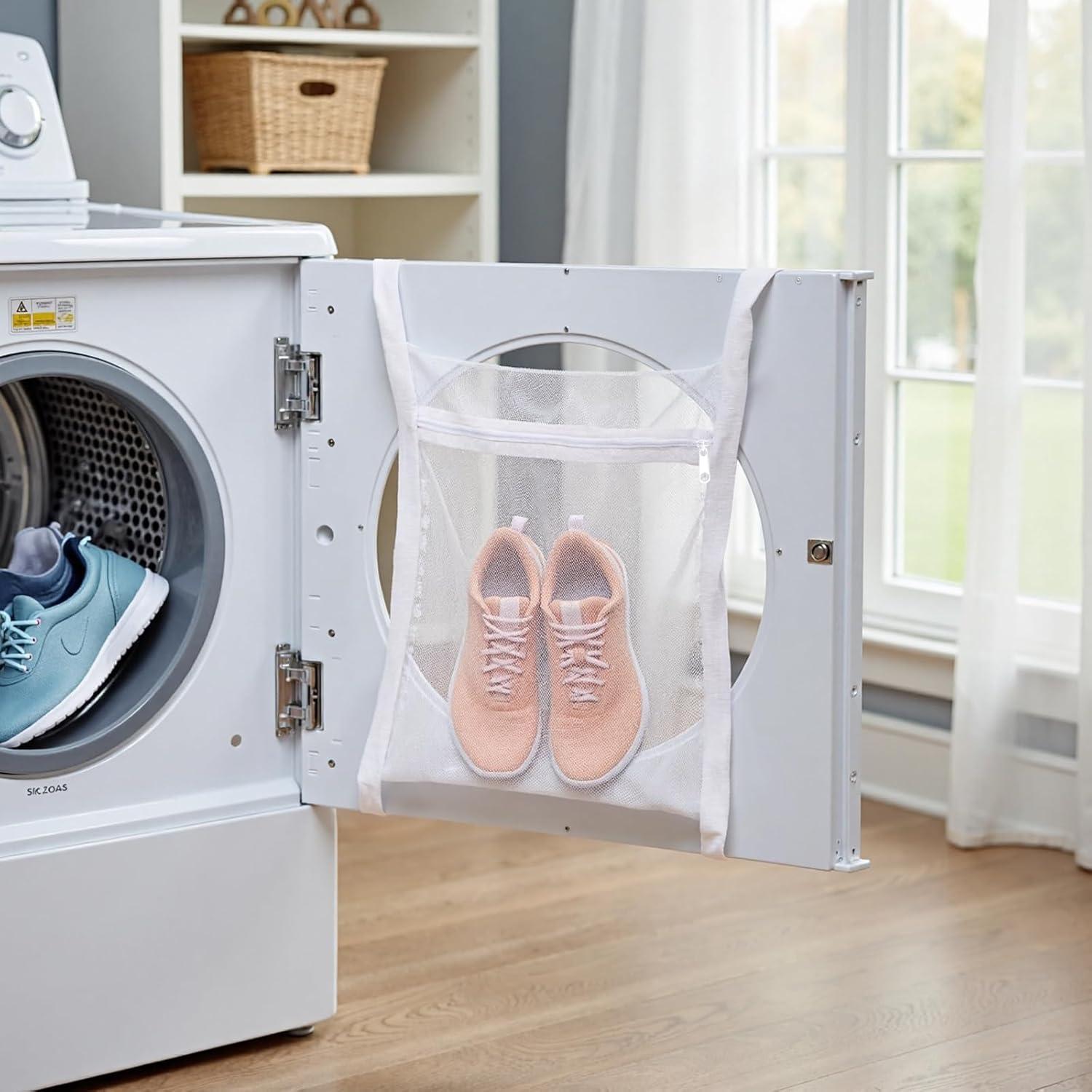 Bolsa para Secar Zapatos Mingting 2 Paquete 40x40 cm Blanca