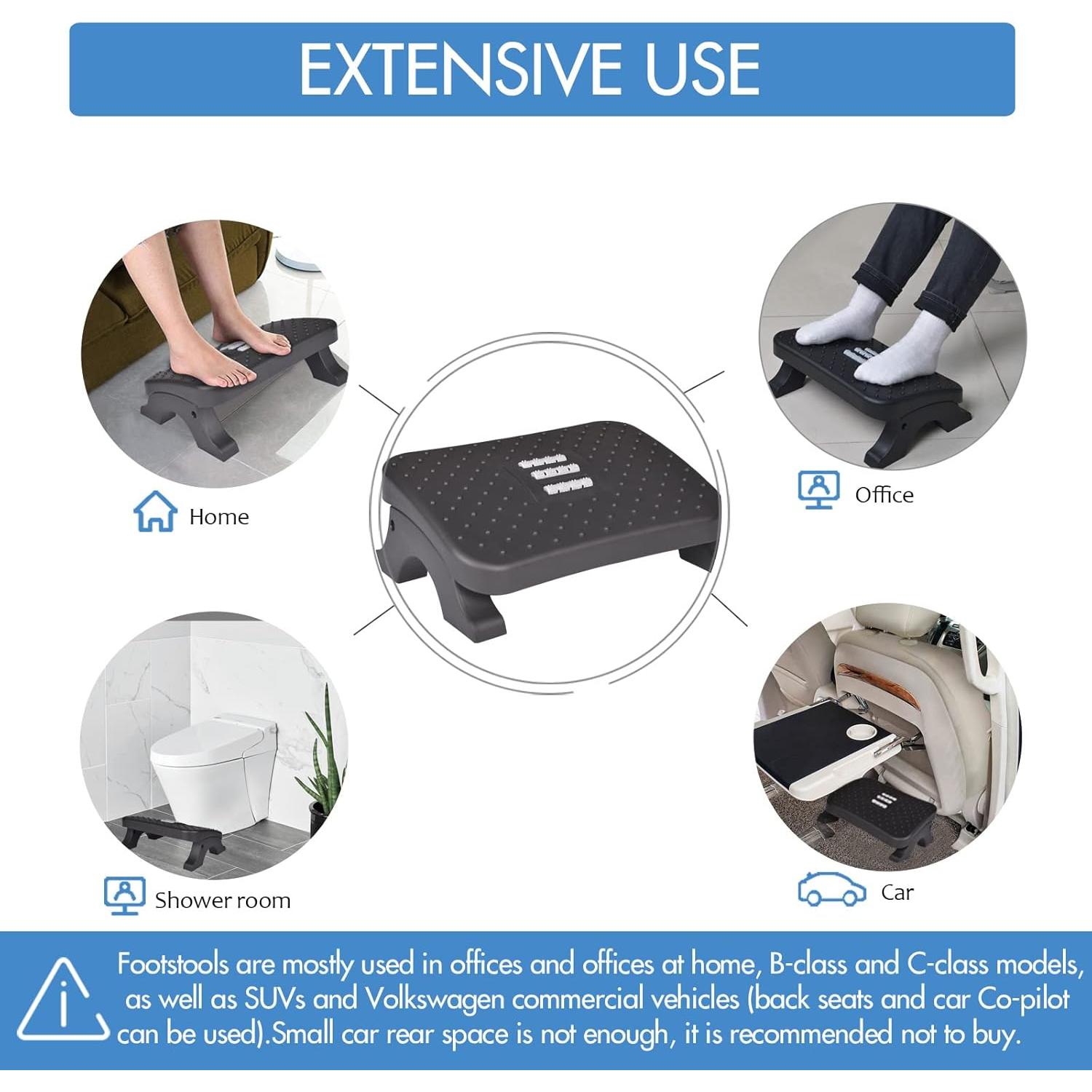 Reposapiés Ergonomico Scalebeard con Masaje 38.1x27.9cm