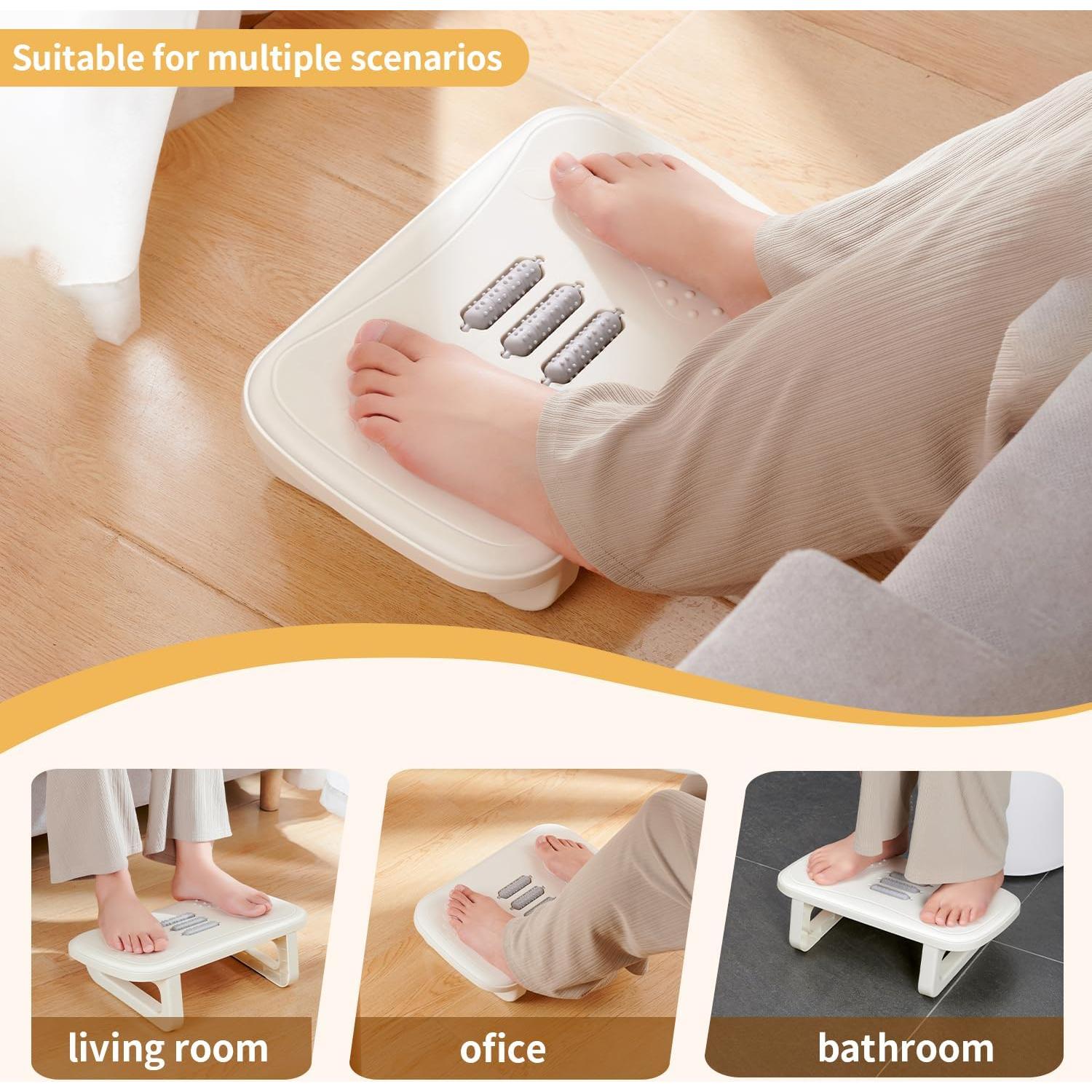 Reposapiés Ergonómico QIAOKAO con Masaje - 39.4x27.9cm