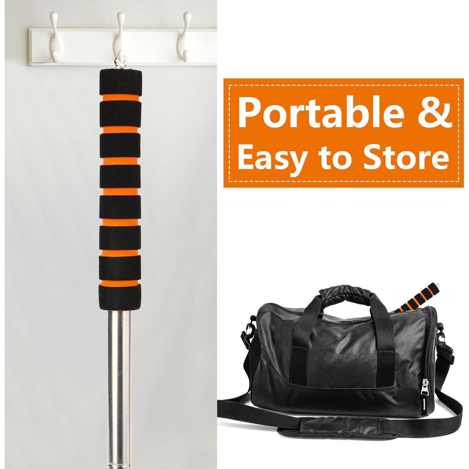 Puente de Taco de Billar Retráctil Pumtus con 3 Cabezas de Latón