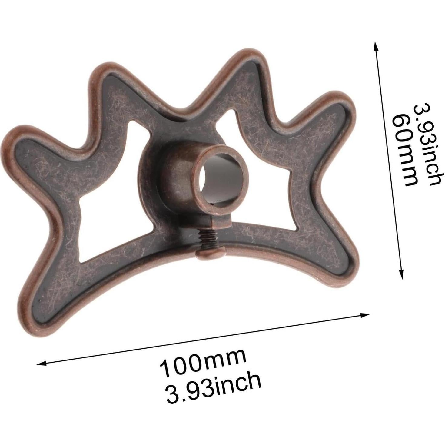 Cabezal de Puente de Billar Genérico 10cm x 6cm Metal