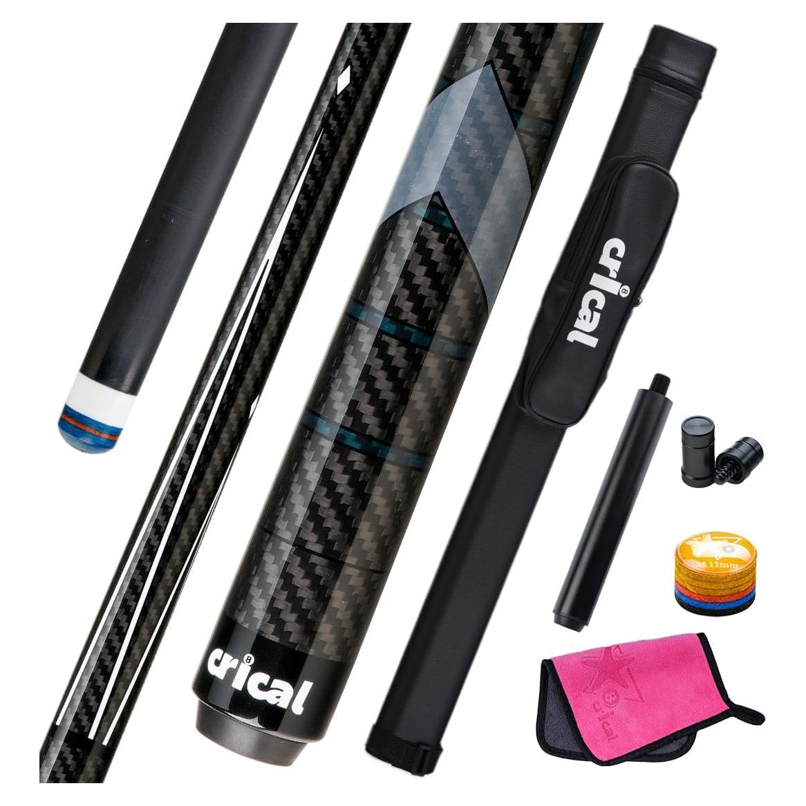 Palo de Billar CRICAL CL-01 Fibra de Carbono 147cm 12.5mm