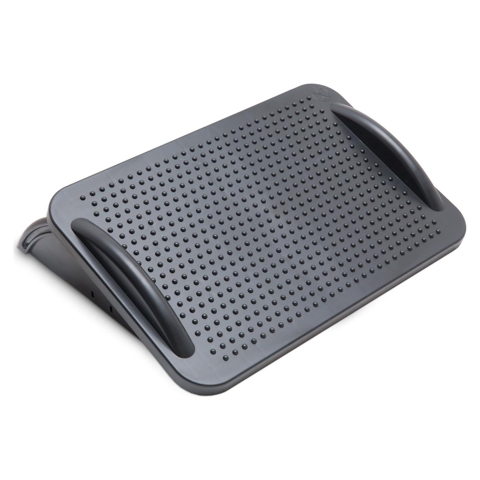 Reposapiés Ergonómico IO CREST Ajustable con Masaje Negro