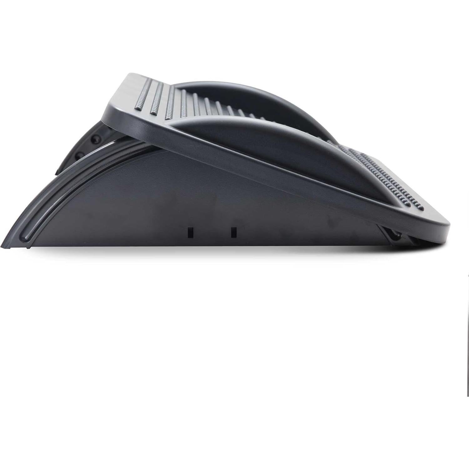 Reposapiés Ergonómico IO CREST Ajustable con Masaje Negro