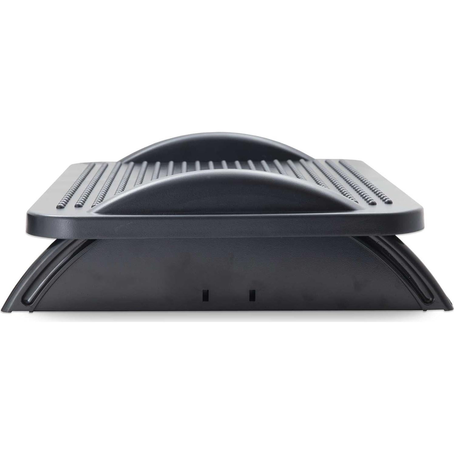 Reposapiés Ergonómico IO CREST Ajustable con Masaje Negro