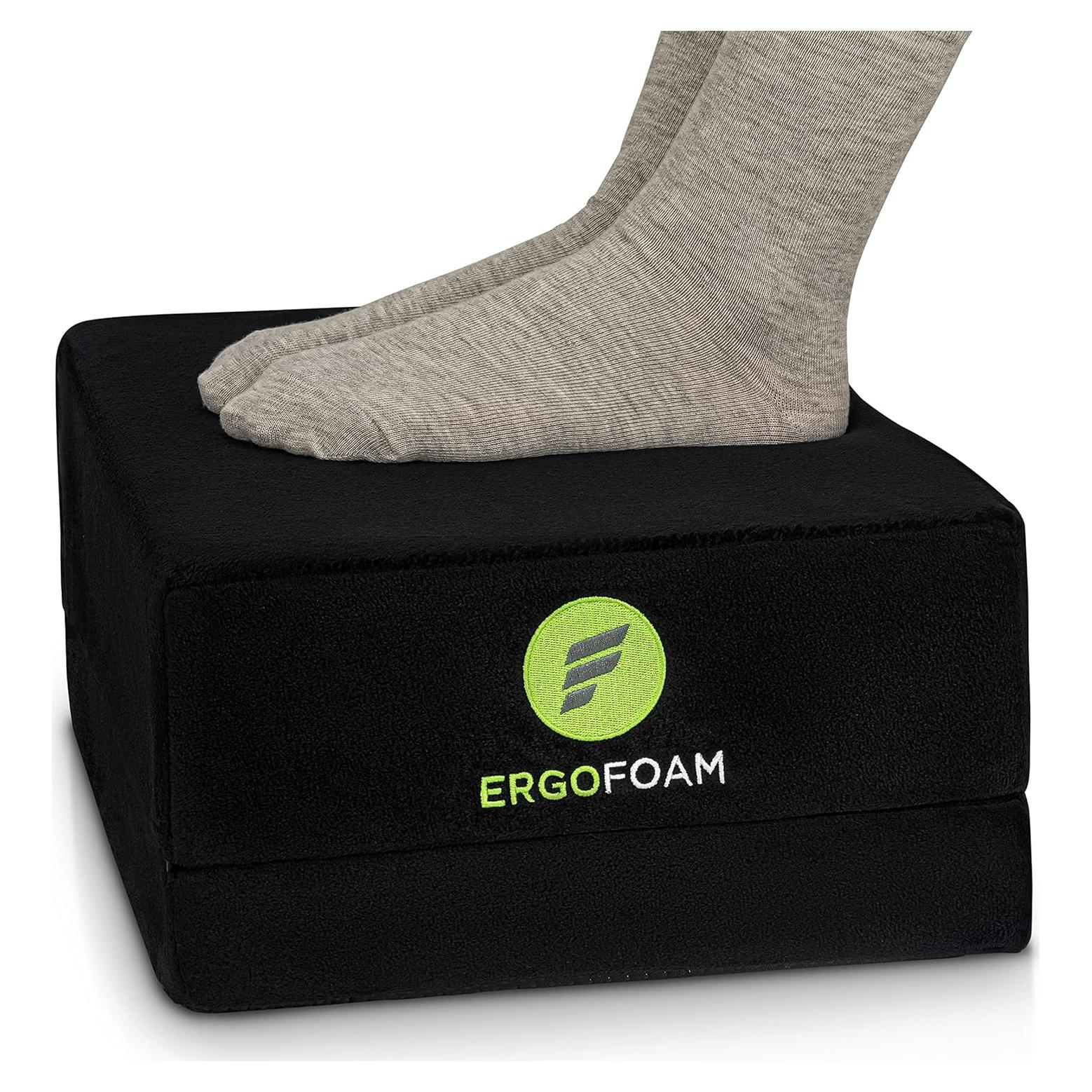 Reposapiés Ajustable ErgoFoam - Espuma Alta Densidad 43.9x29.2cm