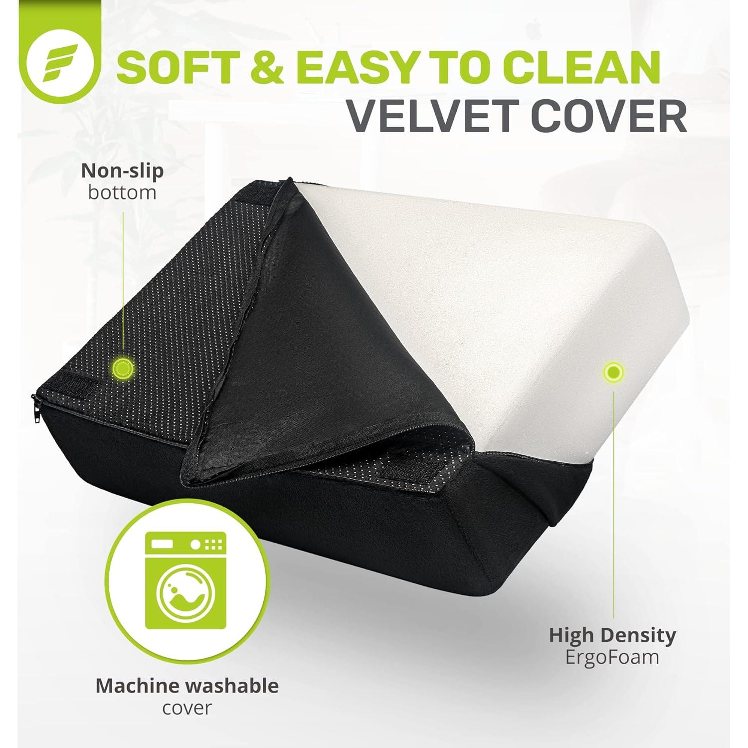 Reposapiés Ajustable ErgoFoam - Espuma Alta Densidad 43.9x29.2cm