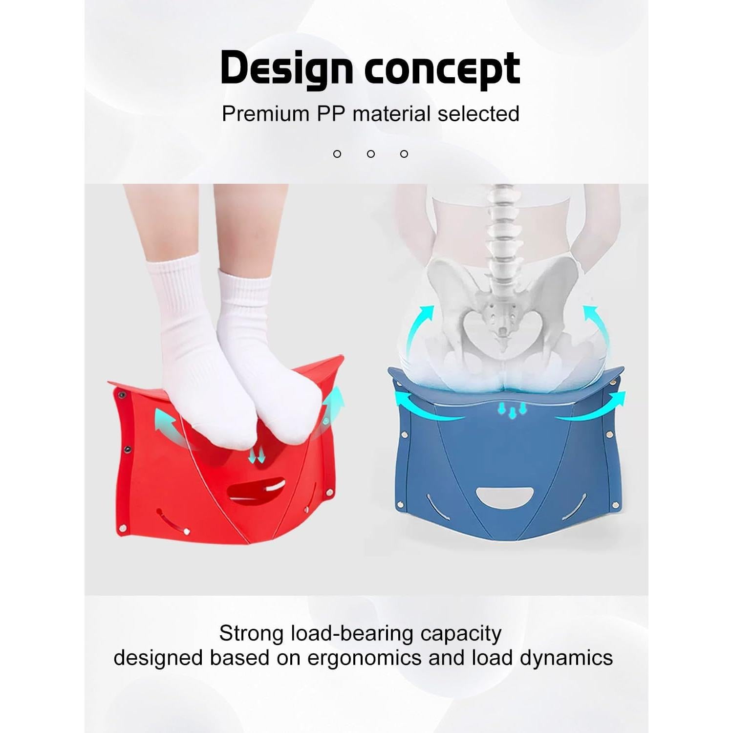 Descanso de pies de avión Fizzest, soporte portátil 2 piezas