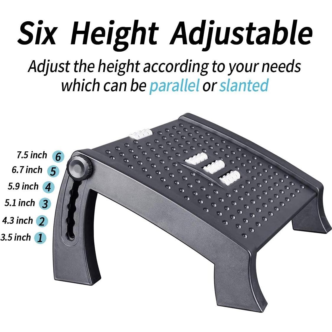 Reposapiés Ajustable MyPlace SL-02 6 Alturas Espuma Memoria