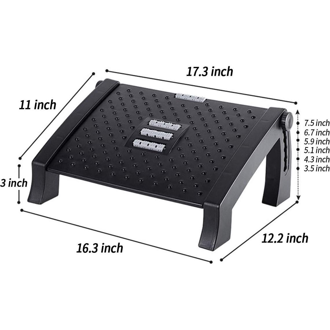 Reposapiés Ajustable MyPlace SL-02 6 Alturas Espuma Memoria
