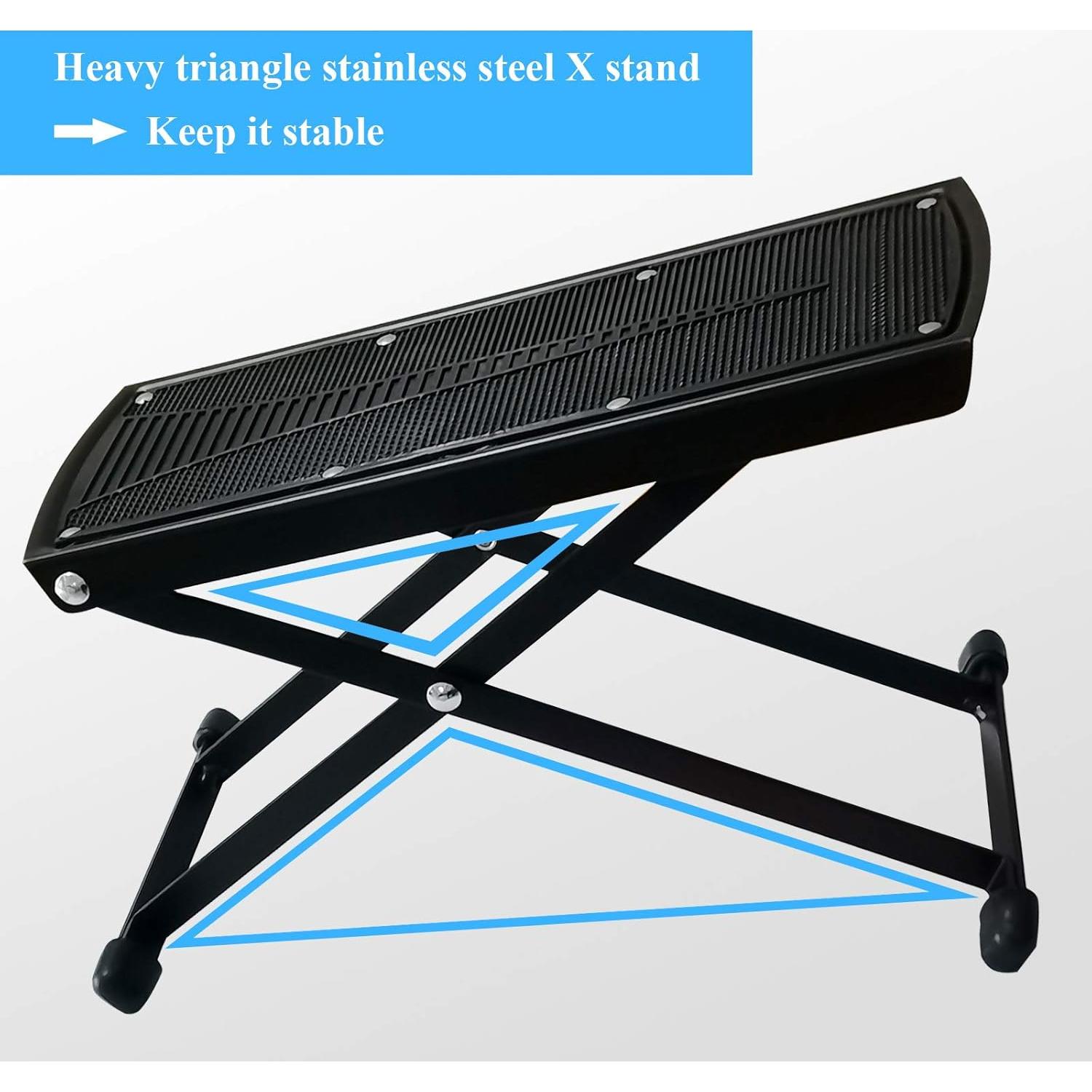 Taburete de Reposapiés Ajustable DUMEALAGR 27cm Estable