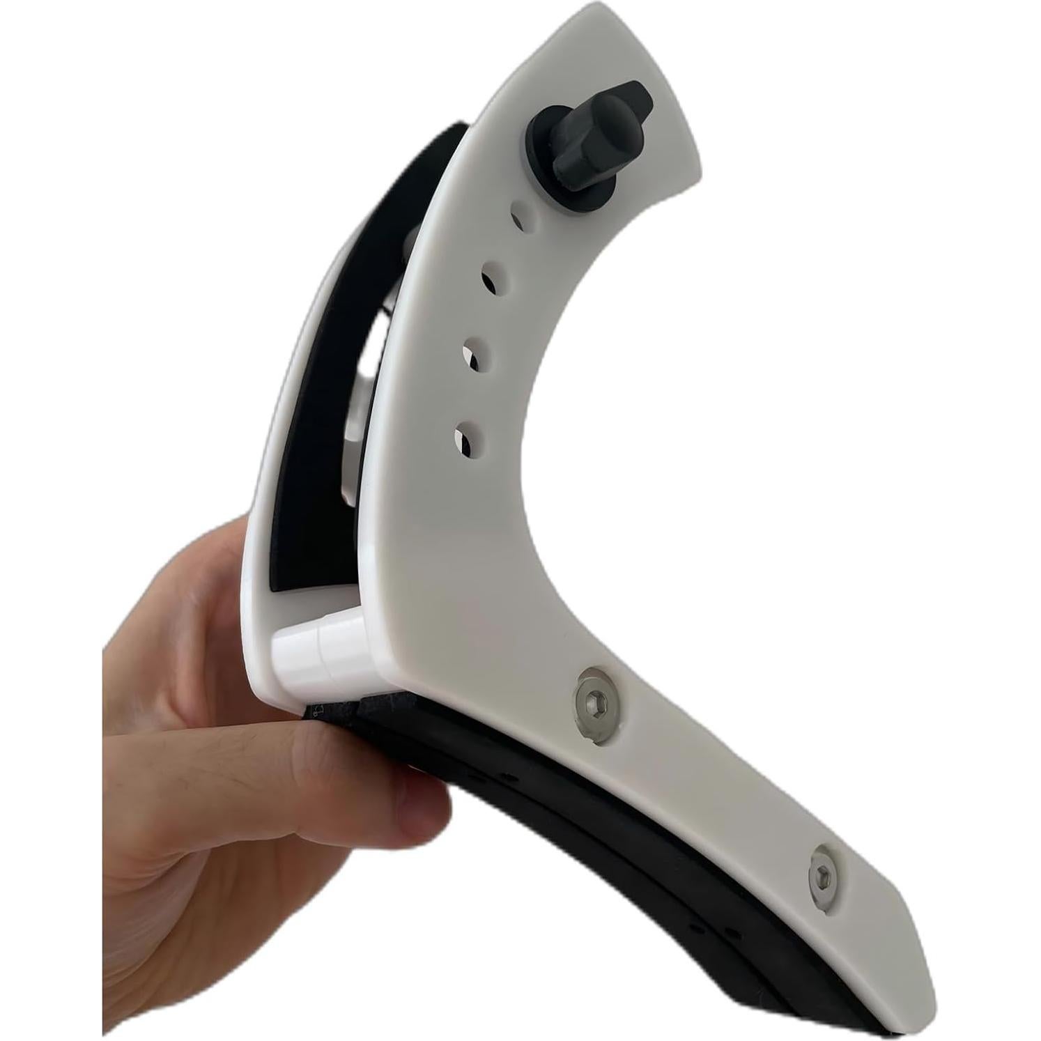 Descanso de Pie para Guitarra Eléctrica iLIZBay Ajustable Blanco