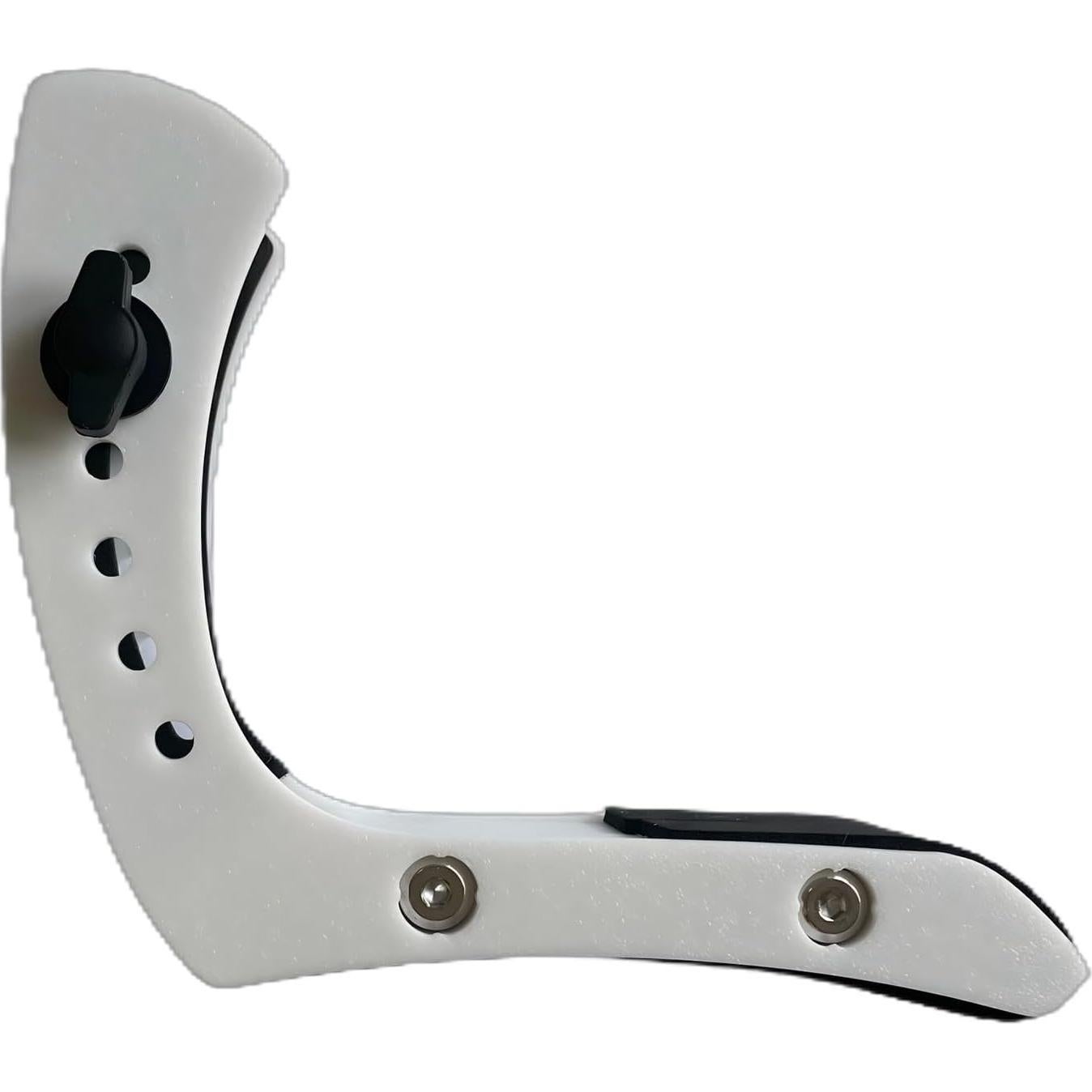 Descanso de Pie para Guitarra Eléctrica iLIZBay Ajustable Blanco