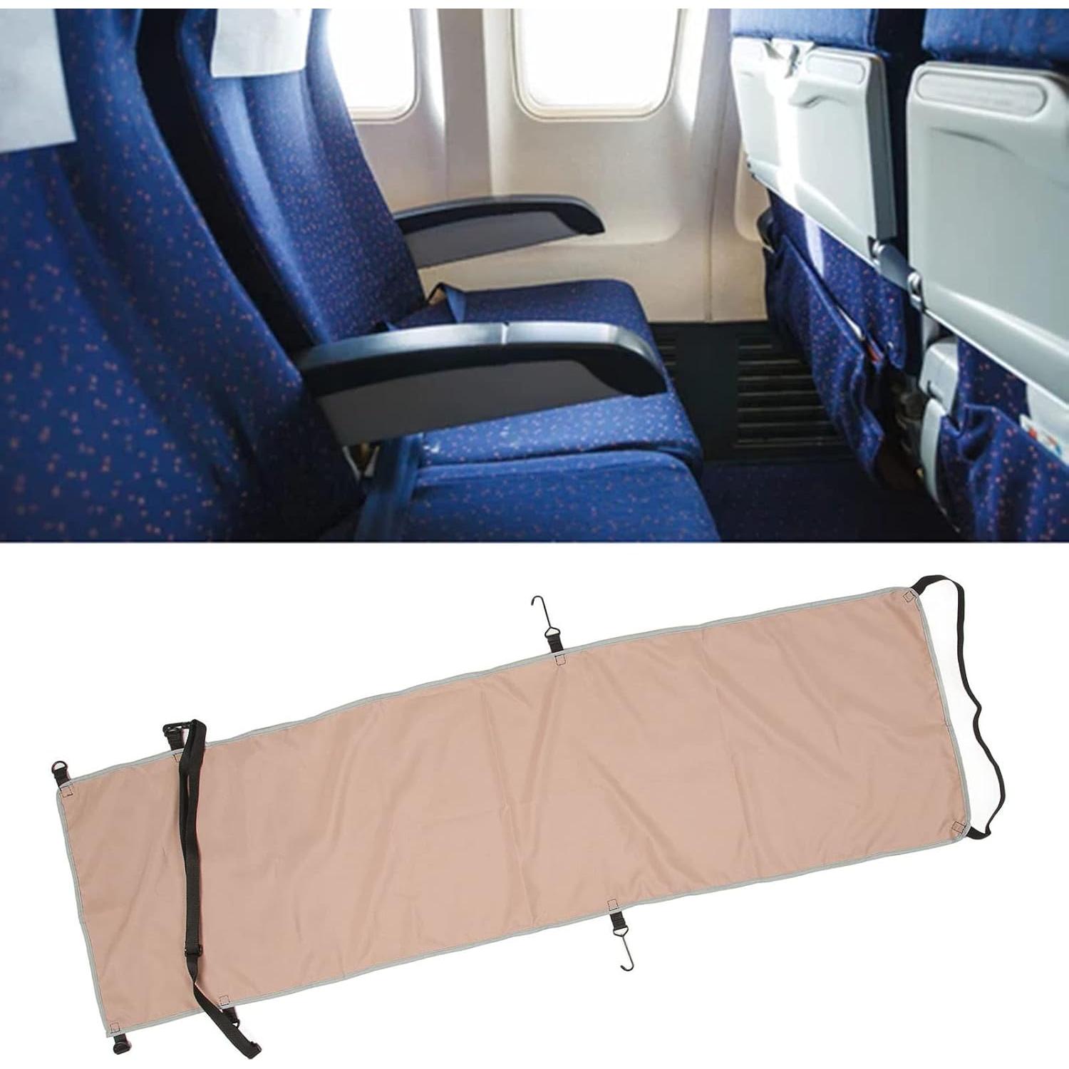 Reposapiés de avión Dpofirs ergonómico ajustable portátil
