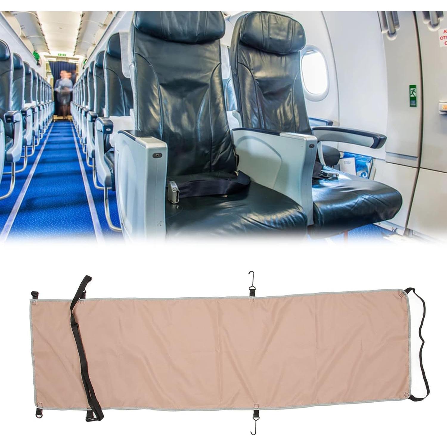 Reposapiés de avión Dpofirs ergonómico ajustable portátil