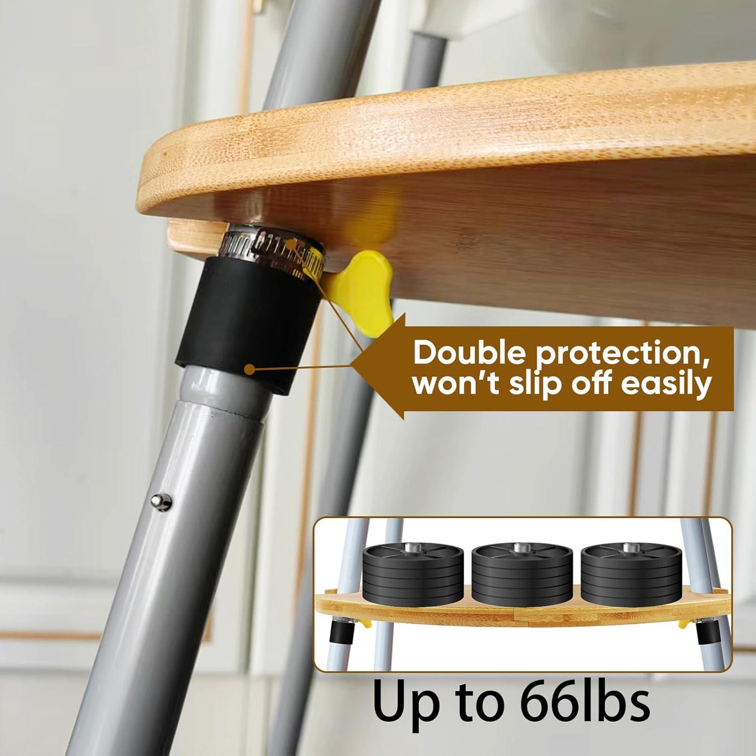 Reposapiés Ajustable Baby Bamboo para Silla Alta IKEA