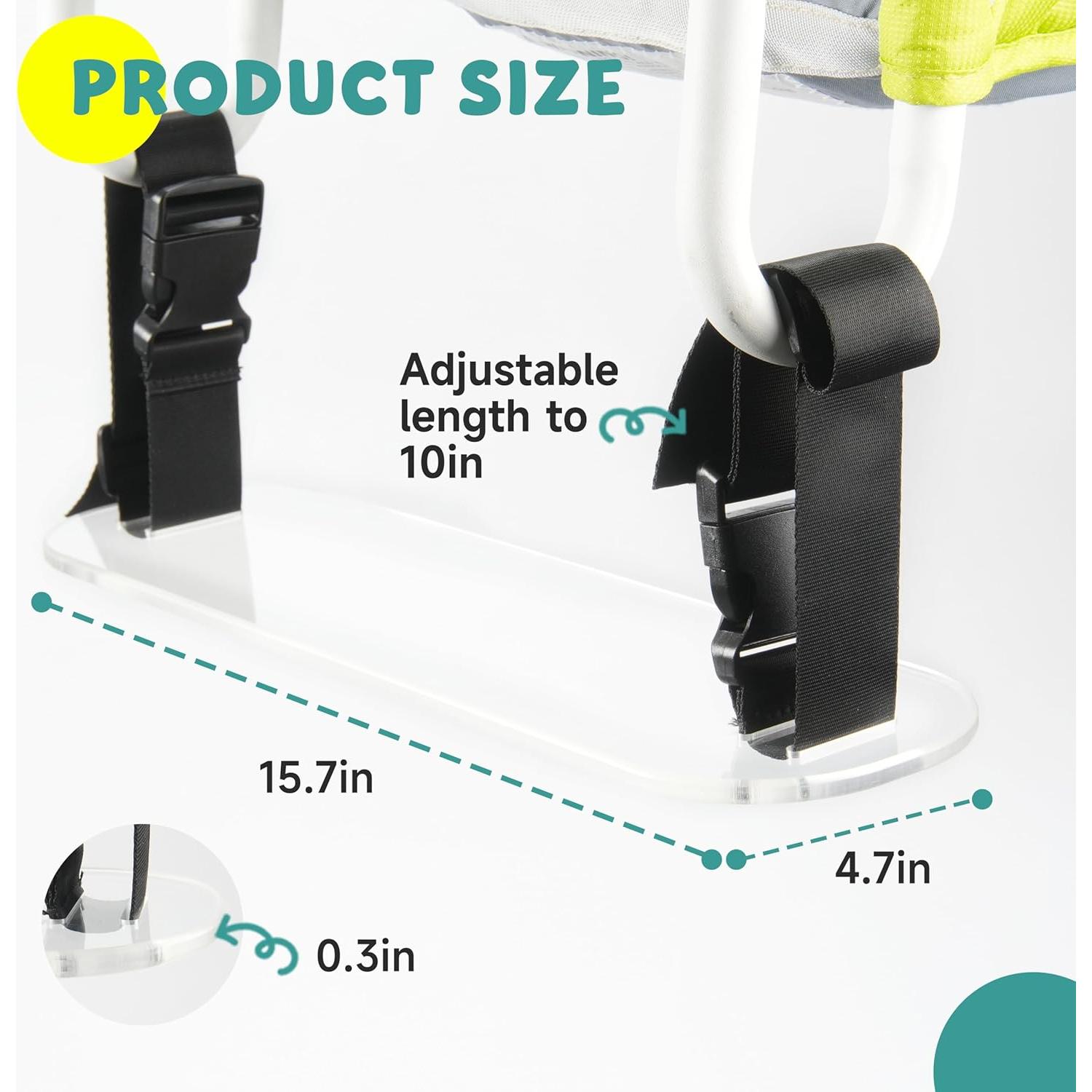 Reposapiés Ajustable Viotiin para Silla Inglesina Fast 40.96x16.99cm