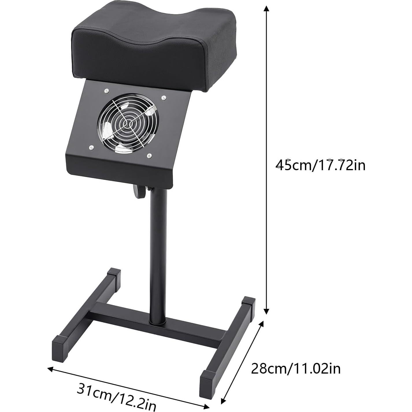 Reposapiés Ajustable PalaUha con Ventilador de Limpieza 22W