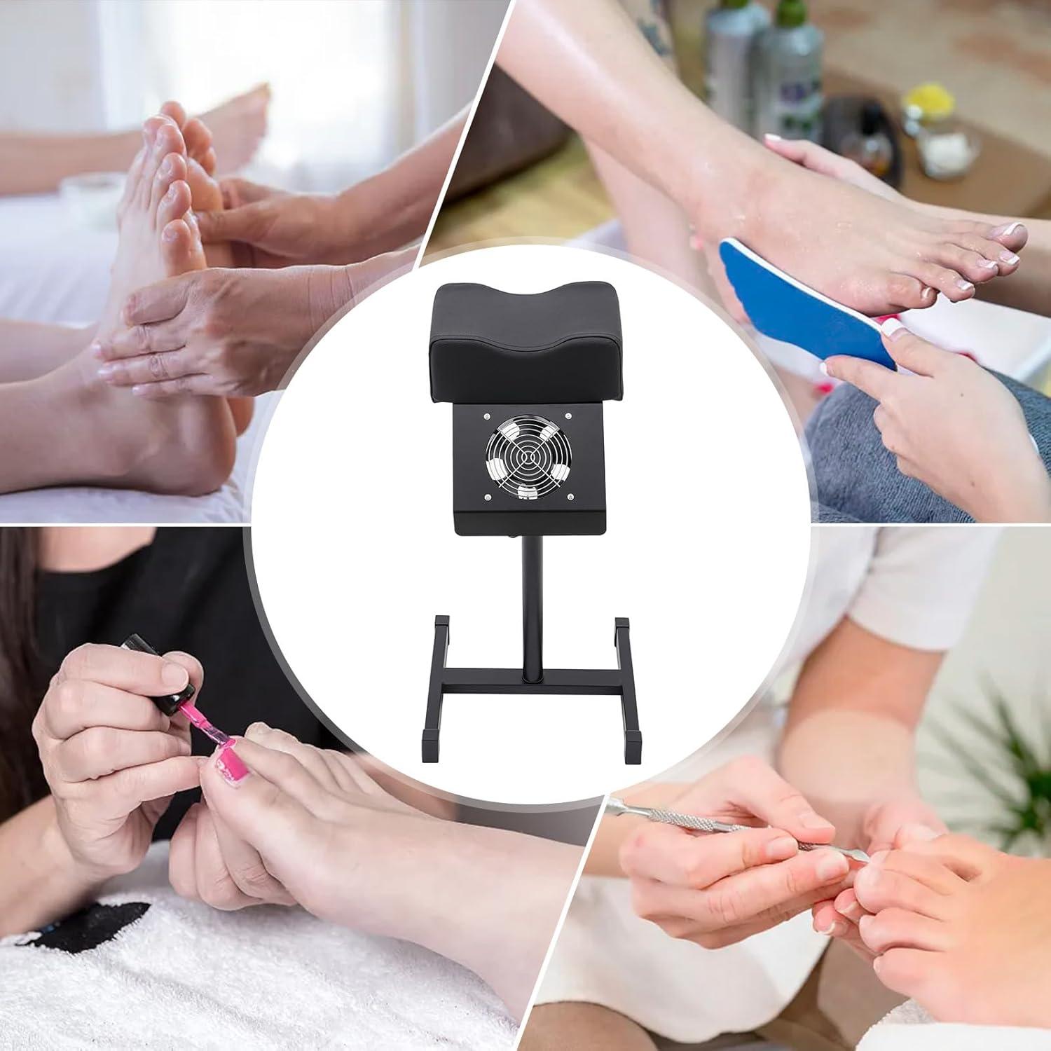 Reposapiés Ajustable PalaUha con Ventilador de Limpieza 22W