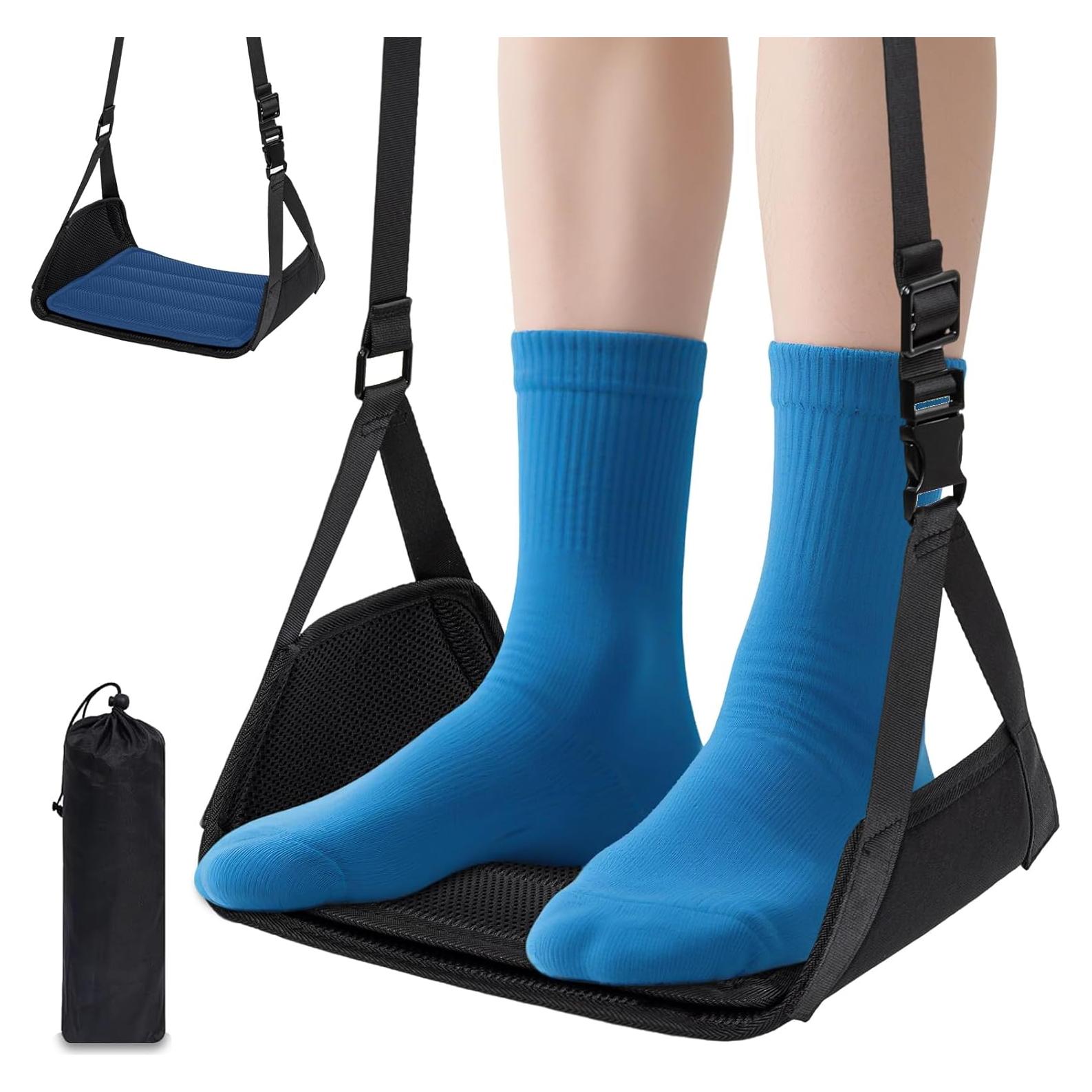 Hamaca para pies de avión Quinnsus ajustable 43-71 cm