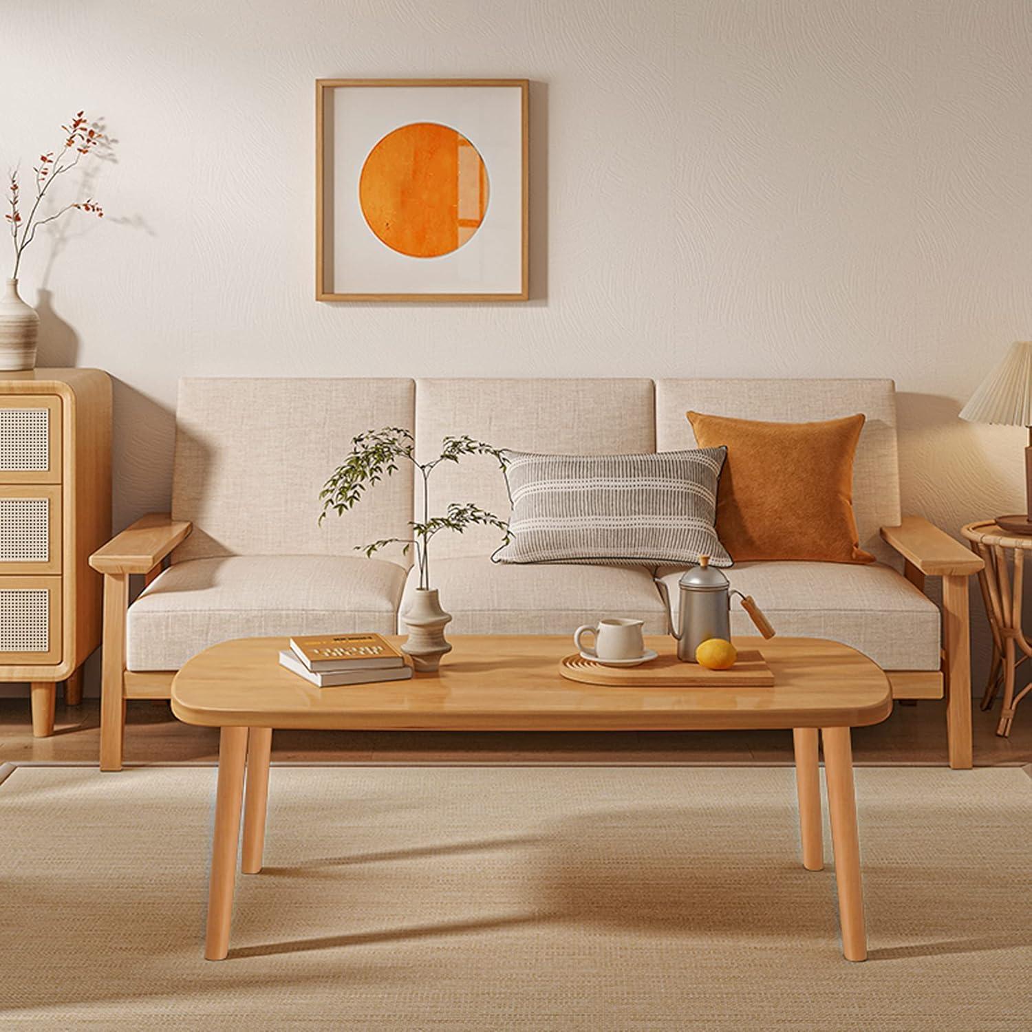 Piernas de Muebles Redondas LIANGYUN 30.48 cm Madera Haya Natural