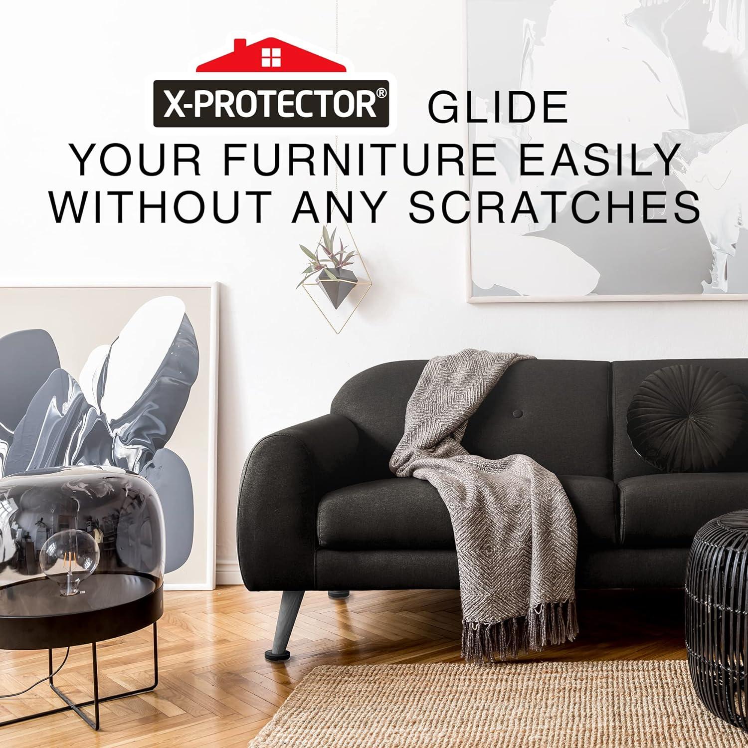 Deslizadores de Muebles X-PROTECTOR 16 PCS 8.89 cm Fieltro