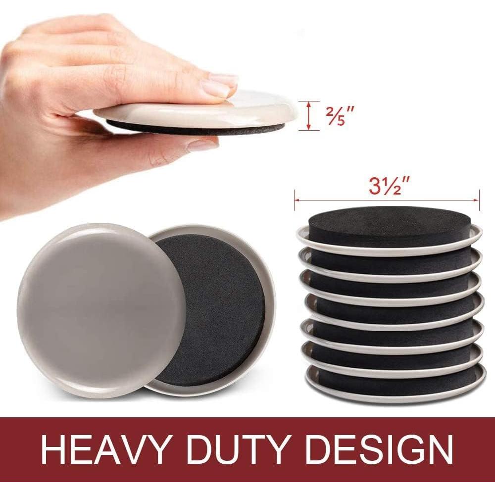 Deslizadores de Muebles Yelanon 20pcs 8.9cm para Alfombra