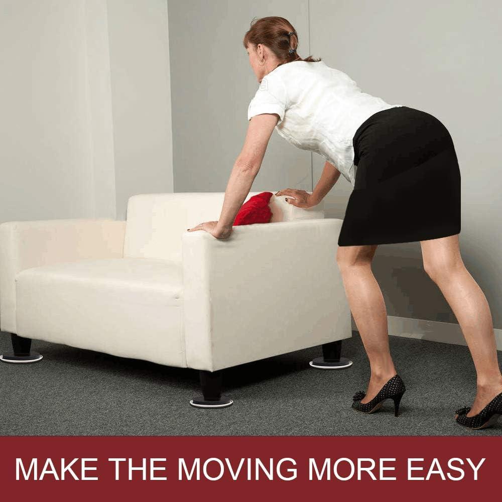 Deslizadores de Muebles Yelanon 20pcs 8.9cm para Alfombra