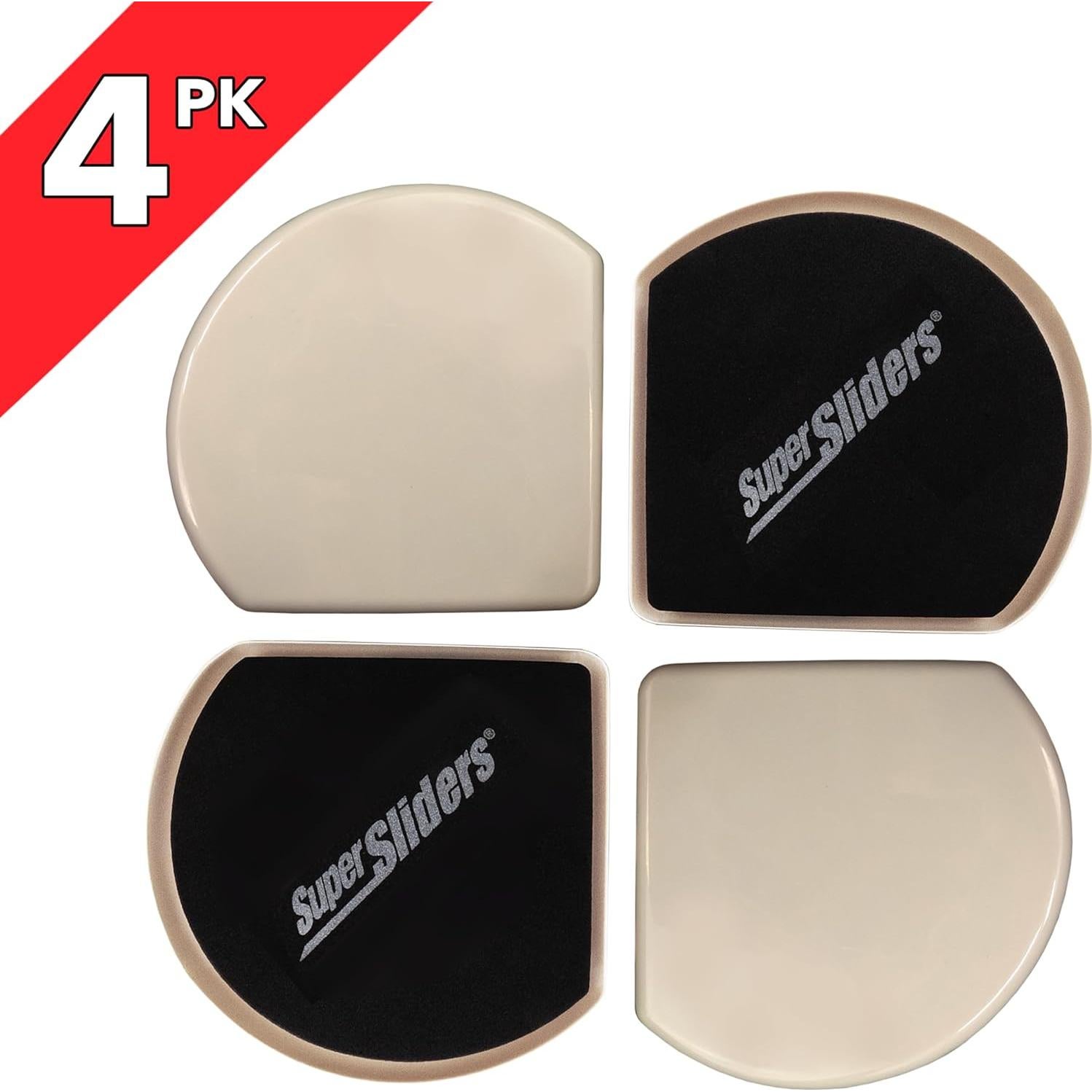 Deslizadores de Muebles Super Sliders 7" Beige - 4 Piezas
