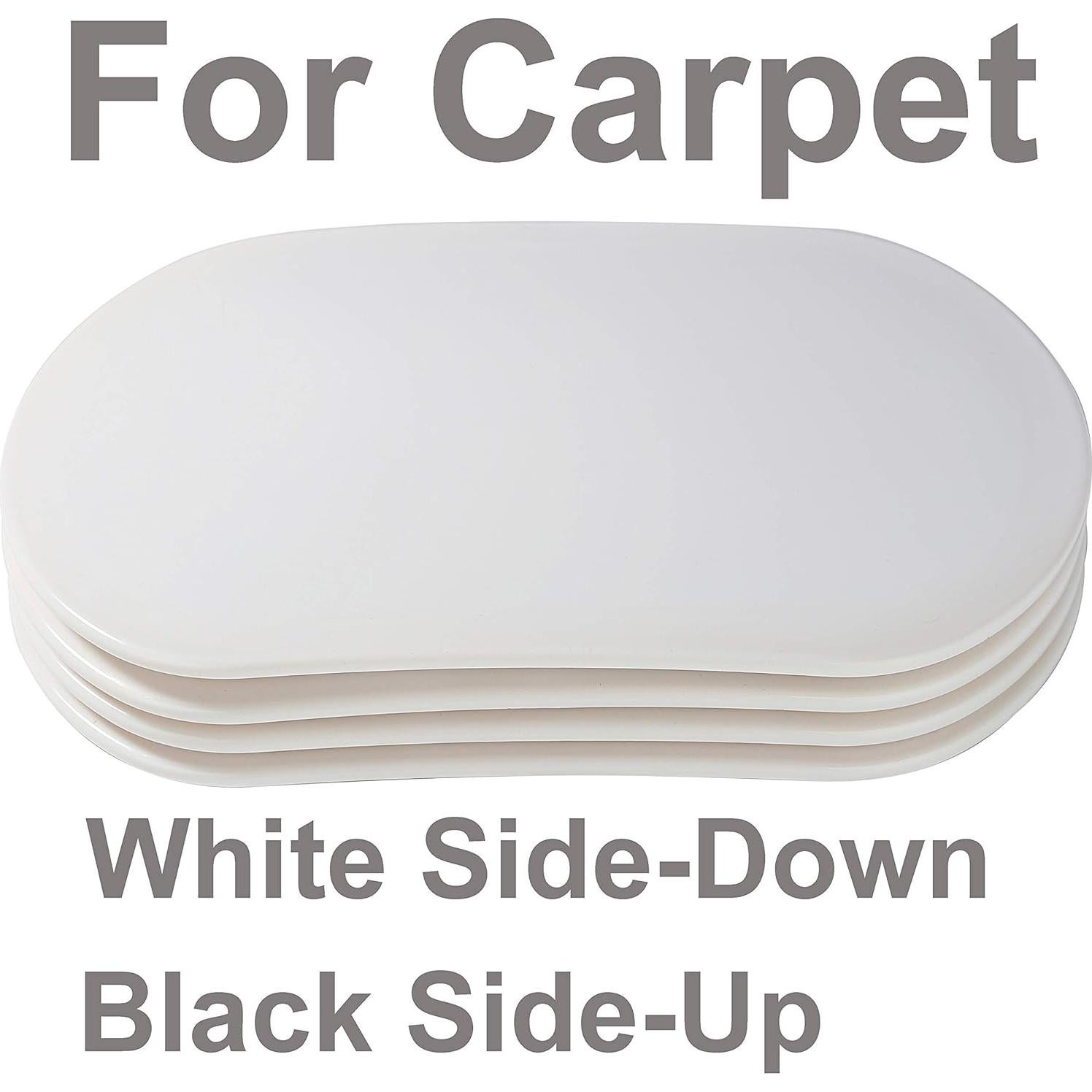 Kit de Mudanza Liyic 8 Piezas Deslizadores Muebles Ovalados