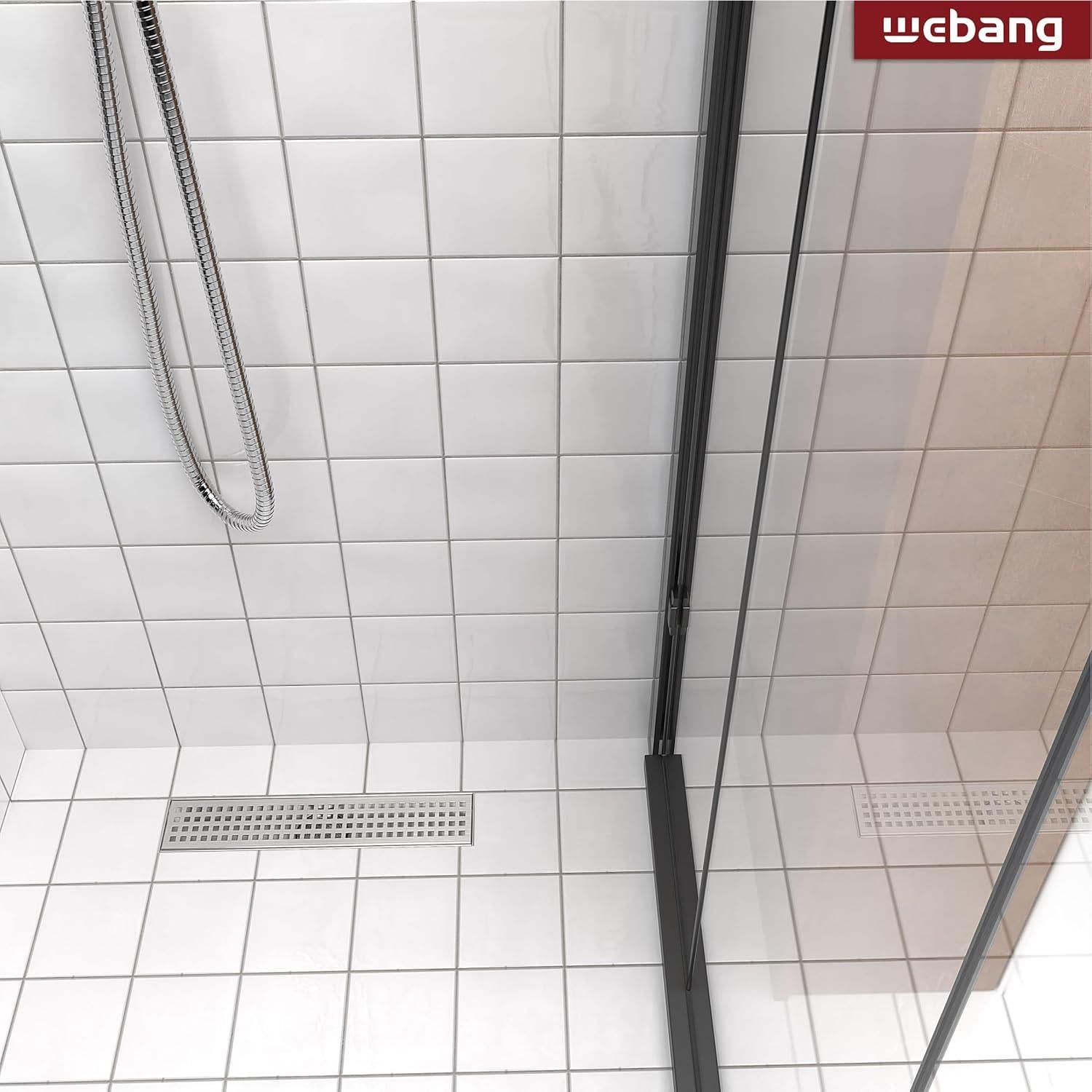 Drenaje de Piso Rectangular WEBANG 30.48 cm Acero Inoxidable