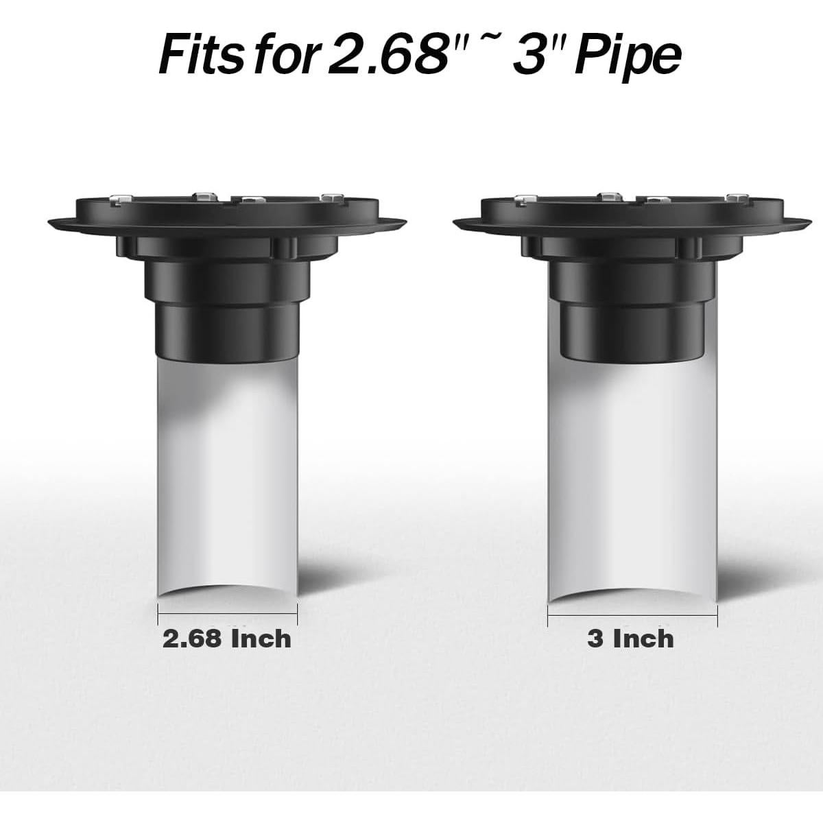 Drenaje de Ducha Cuadrado RANDOM 10 cm Dorado Cepillado SUS304