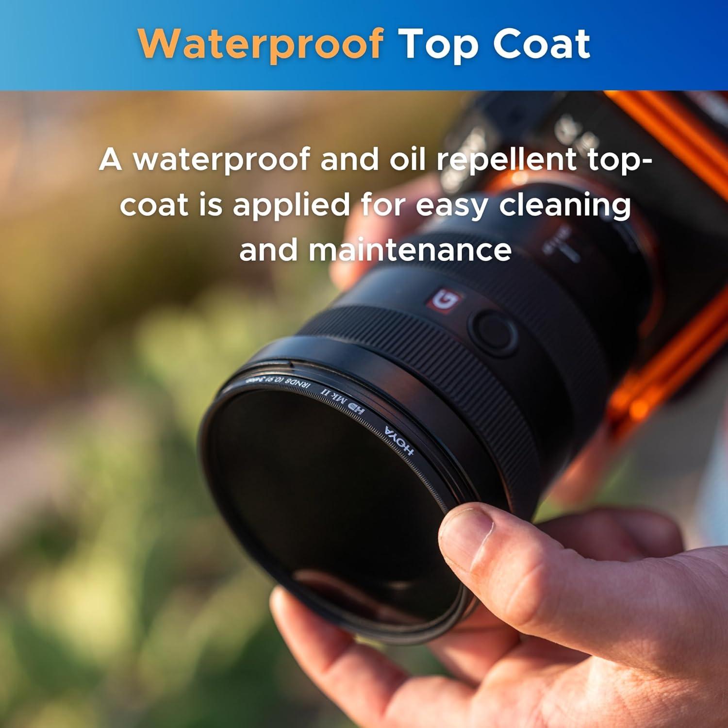 Filtro ND Hoya 49mm HD Mk II IRND8 - Densidad Neutra 3 Paradas