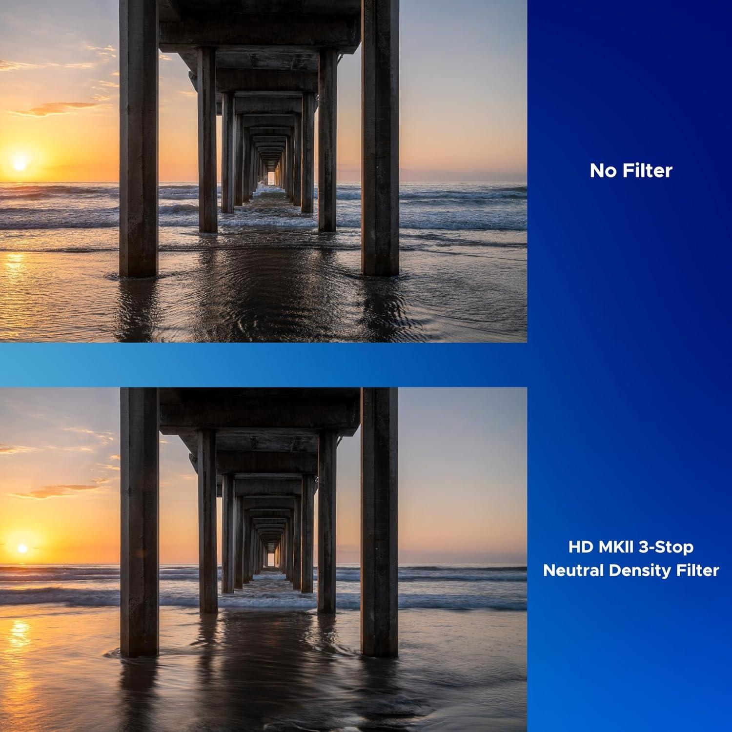 Filtro ND Hoya 49mm HD Mk II IRND8 - Densidad Neutra 3 Paradas