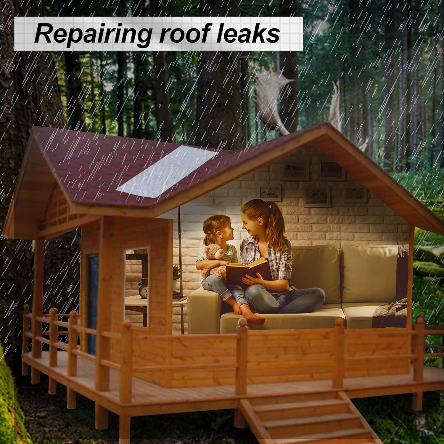 Cinta Butílica BOMEI PACK 20.32 cm x 5 m Impermeable Multiuso