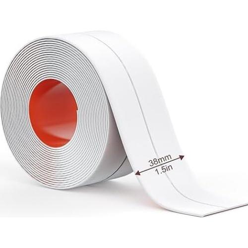 Cinta de Sellado Impermeable Blanca 2 Rollos 3.81cm x 3.2m