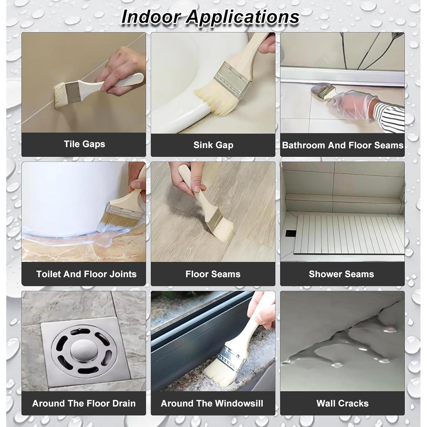 Sellador Líquido Impermeable Hupeyna 992ml para Reparación de Fugas