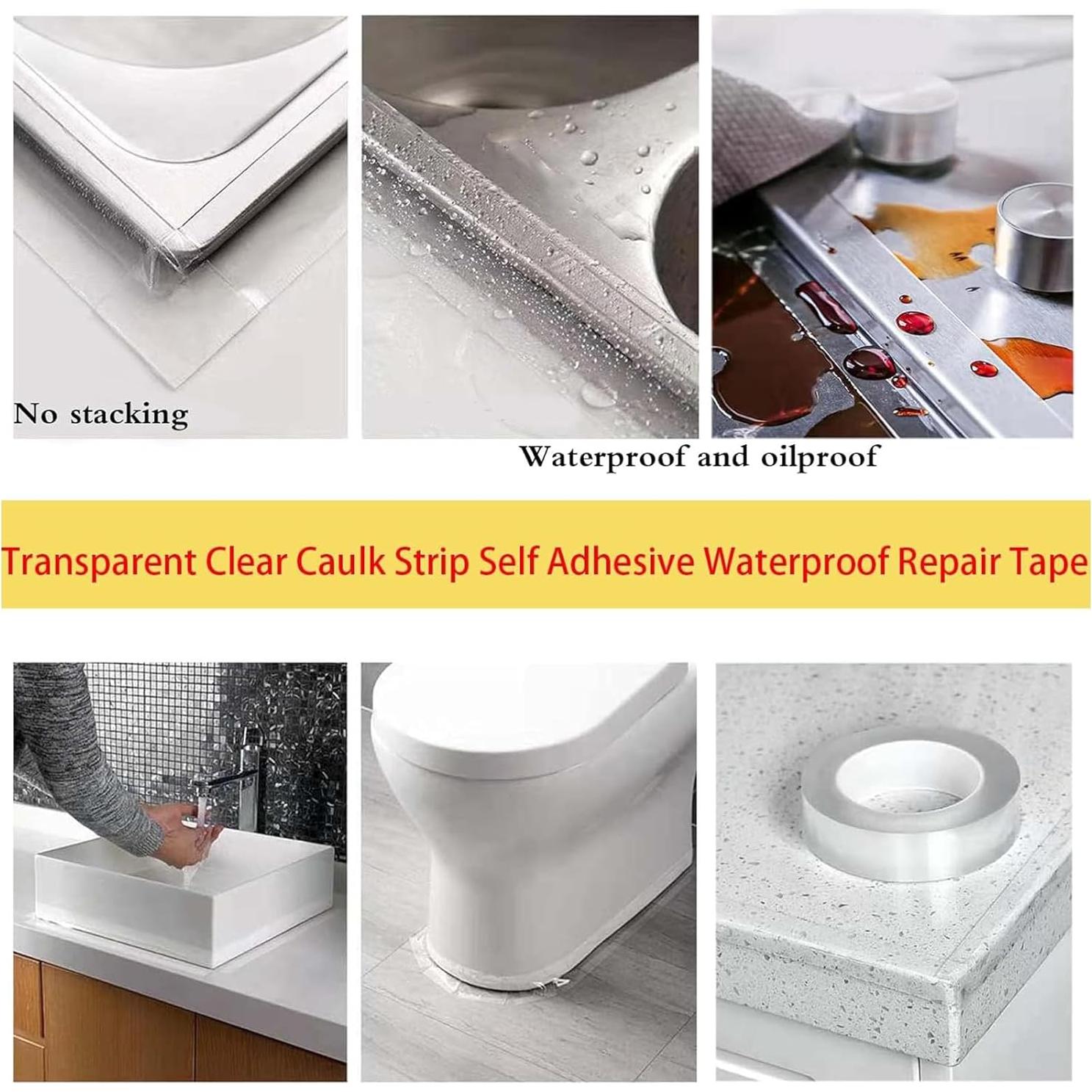 Tira de Sellador Transparente Autoadhesiva 10M LiXiongBao