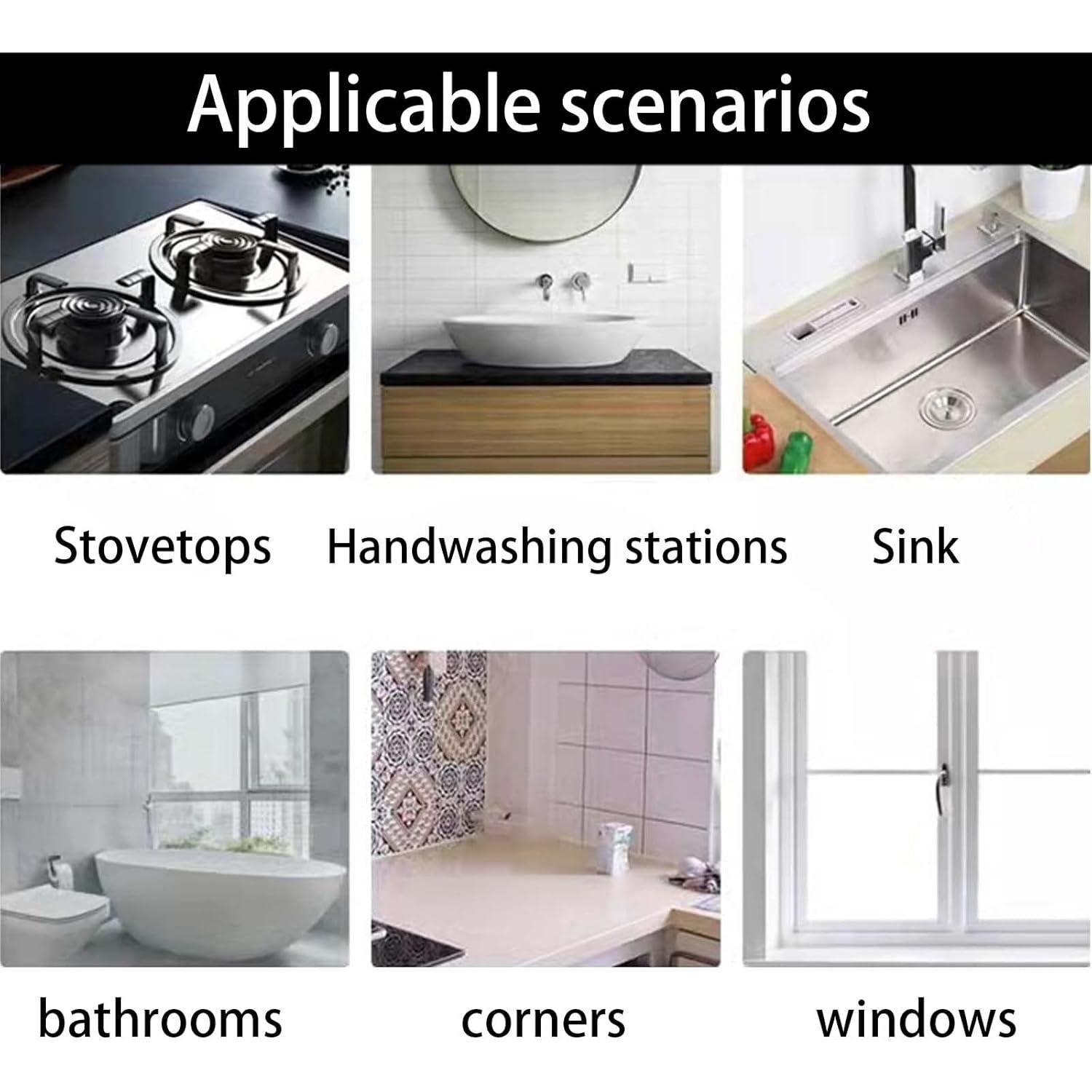 Tira de Sellador Transparente Autoadhesiva 10M LiXiongBao