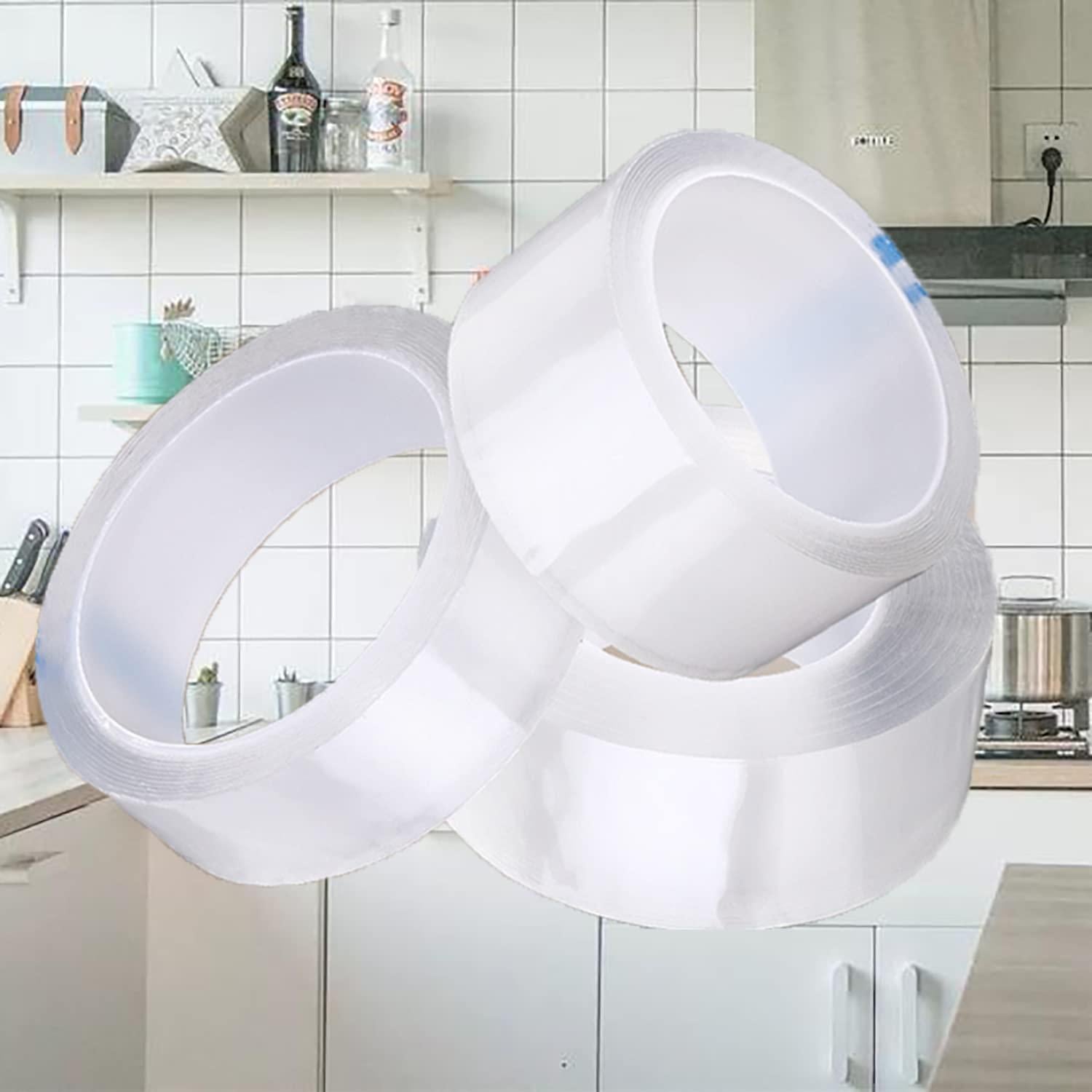 Tira de Sellador Transparente Autoadhesiva 10M LiXiongBao