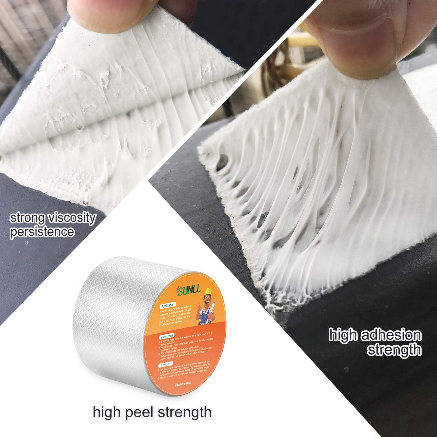 Cinta de Sello de Butilo SUNLL 10 cm x 5 m Impermeable