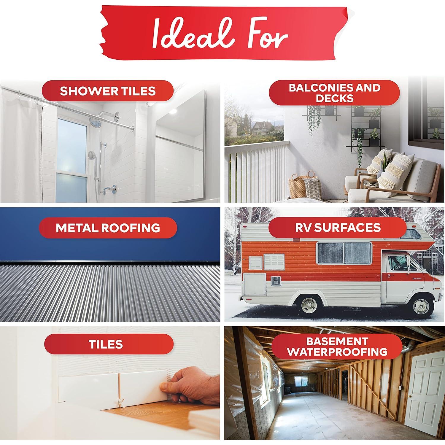 Cinta de Membrana Impermeable XFasten 15 cm x 22.86 m