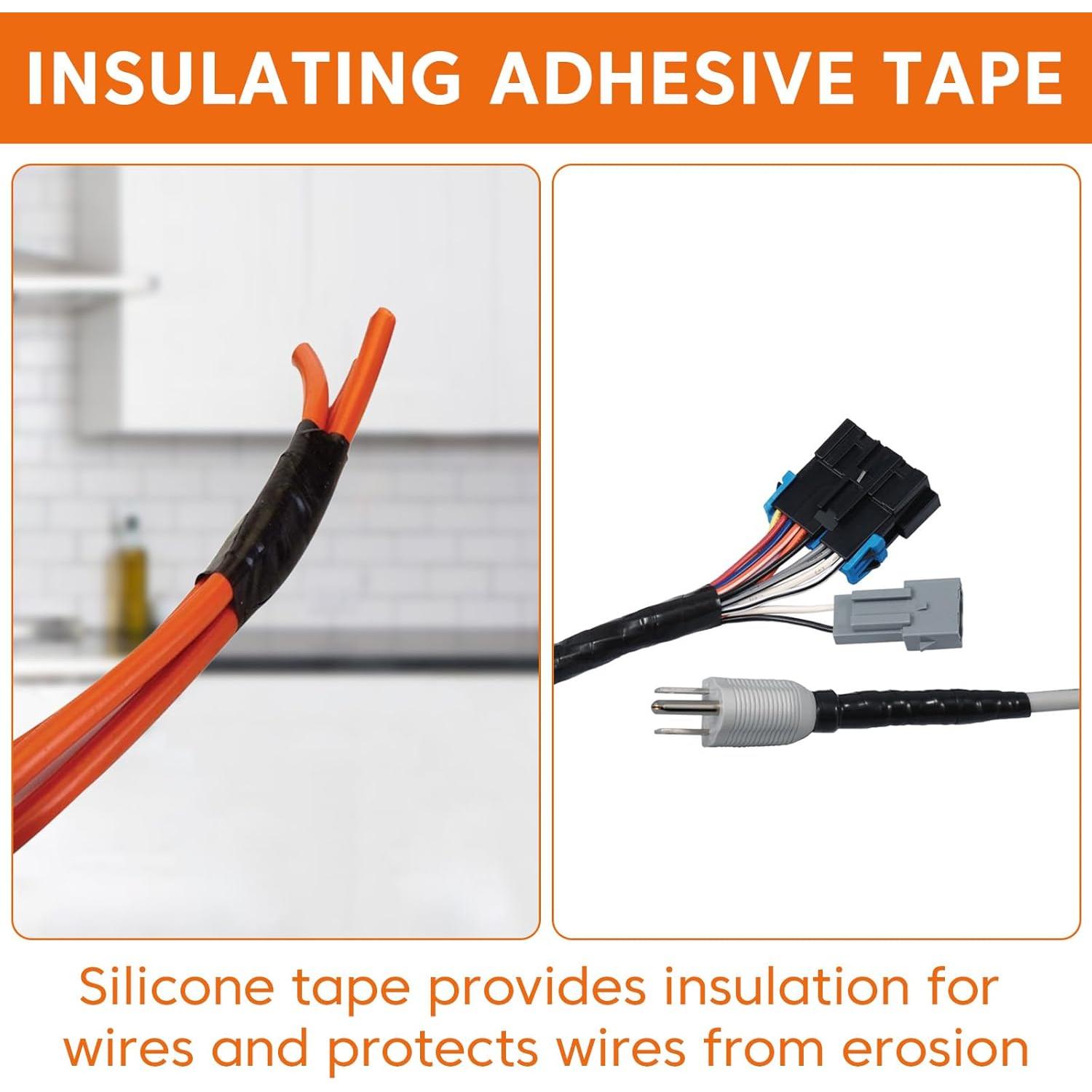 Cinta de Silicona Autoadhesiva WANDU 6.1m Impermeable