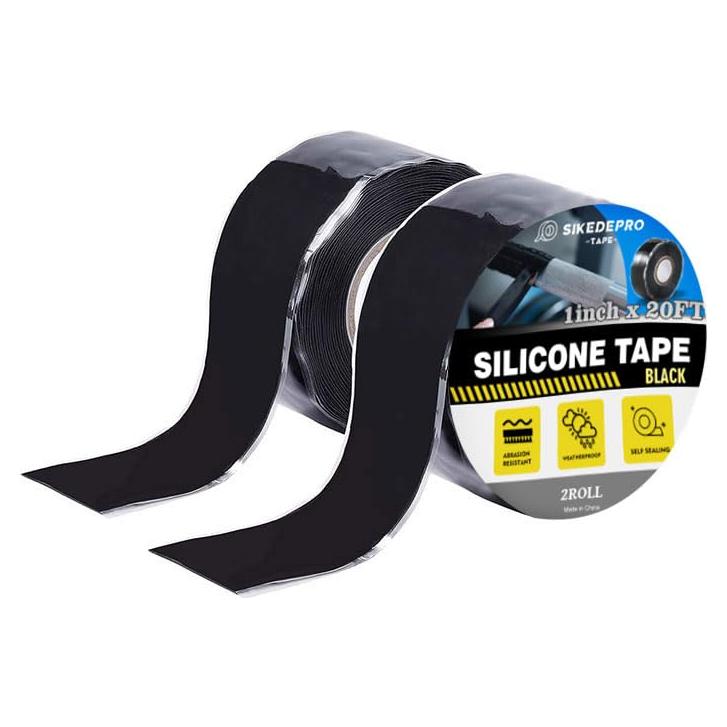 Cinta de Silicona Autoadhesiva SIKEDEPRO 2 Rollos 2.5cm x 3m