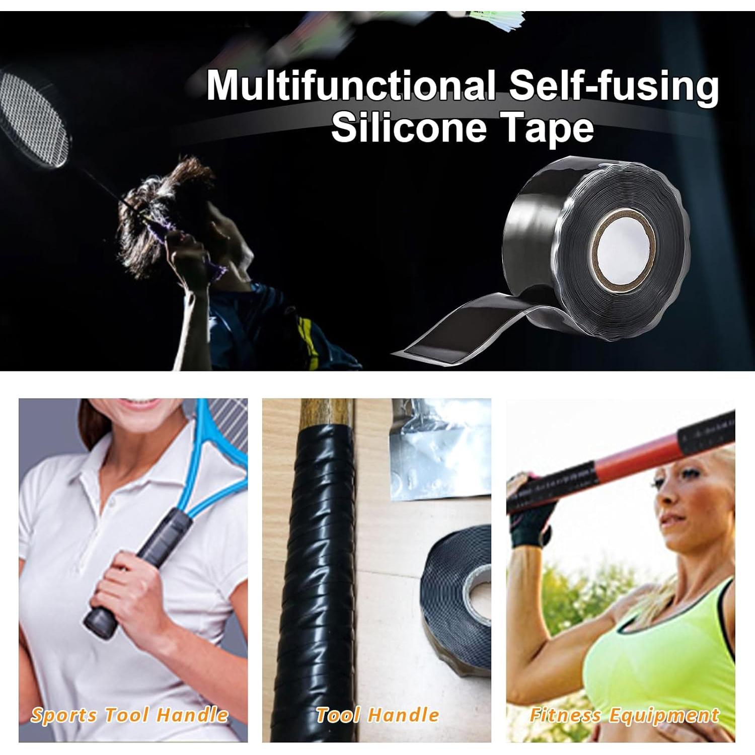 Cinta de Silicona Autoadhesiva SIKEDEPRO 2 Rollos 2.5cm x 3m