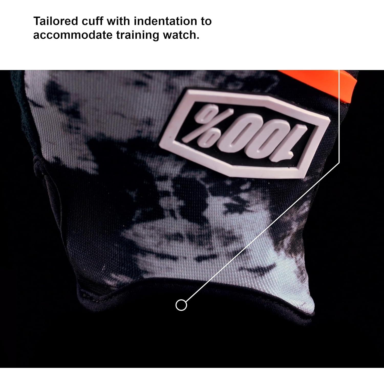 Guantes de Motocross 100% RIDECAMP para Hombre - Negro